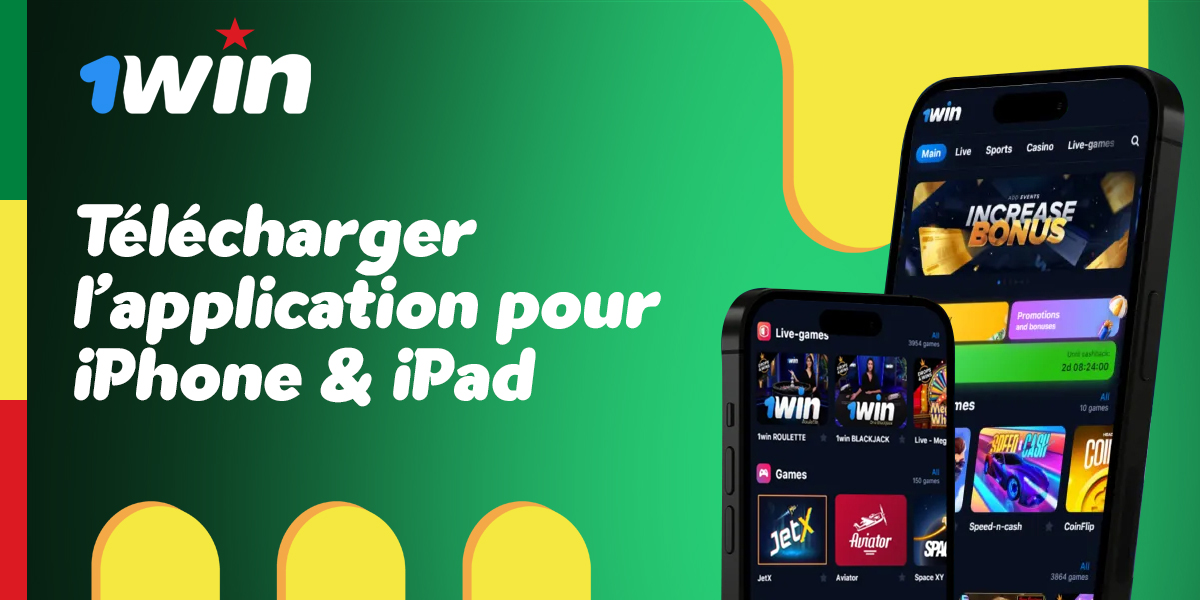 Instructions pour télécharger l'application mobile 1Win sur iPhone et iPad