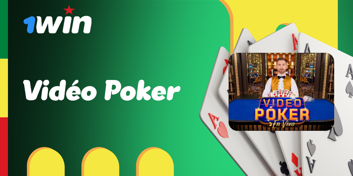 Jeu de vidéo poker sur le site du casino en ligne 1win