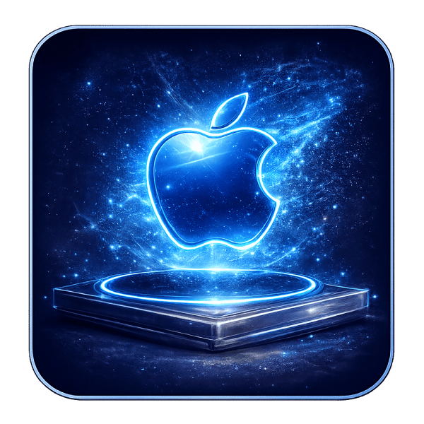 Symbole iOS pour l’accès mobile à la plateforme 1win